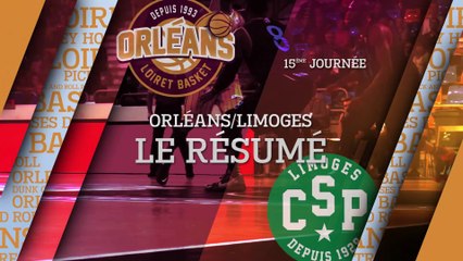 Résumé - J15 - Orléans reçoit Limoges