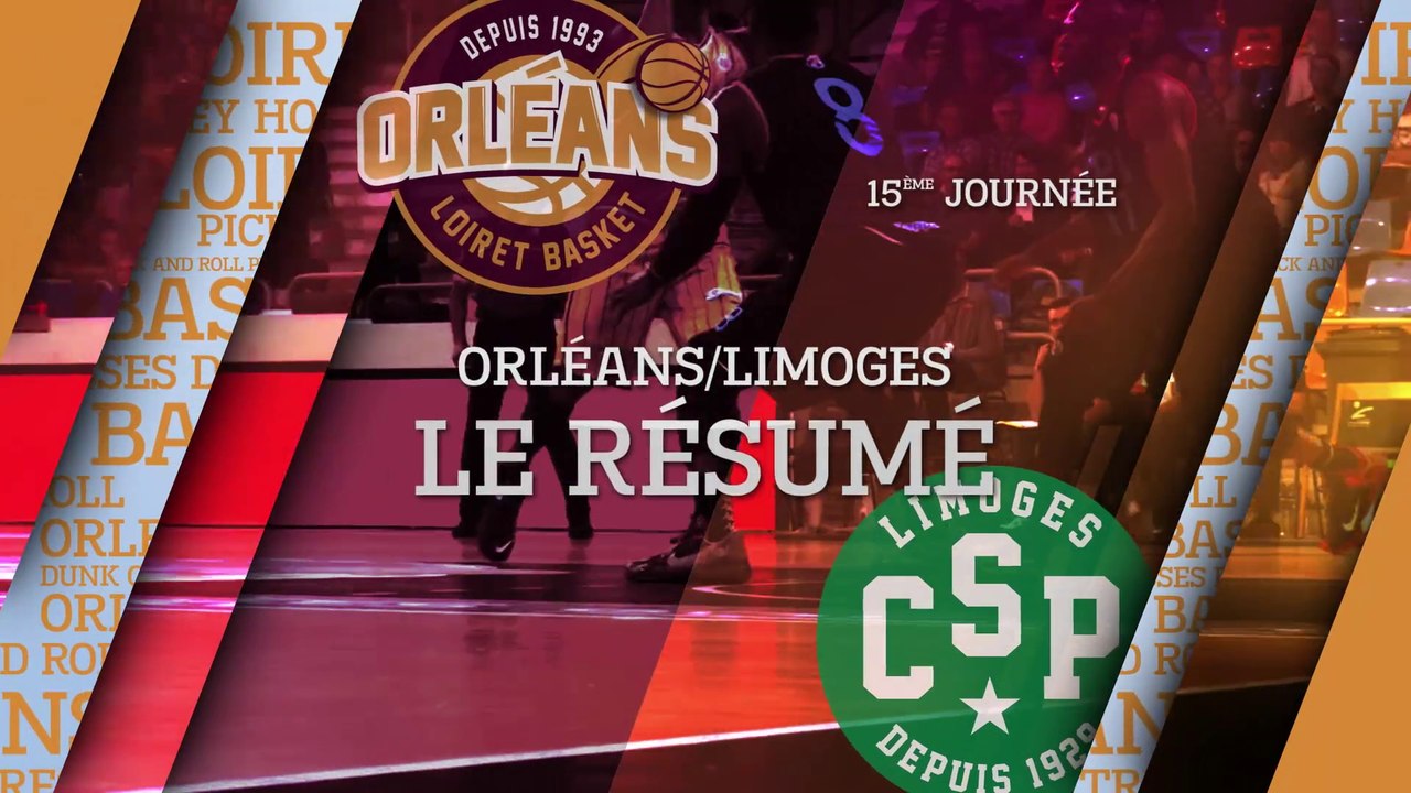 Résumé - J15 - Orléans reçoit Limoges