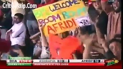 BIGGEST SIX OF shahid AFRIDI In BPL