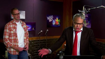 Inside Out Anger Voice Acting B-Roll - Lewis Black