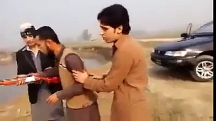 Pashto funny video clip funny firing prank gone wrong funny pathan funny fail