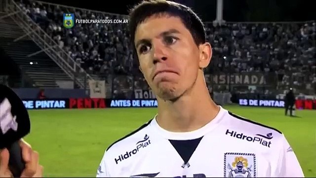 I. Fernández: Merecíamos entrar . Gimnasia 1 - Lanús 2. Liguilla Pre Sudamericana 2015. FPT.