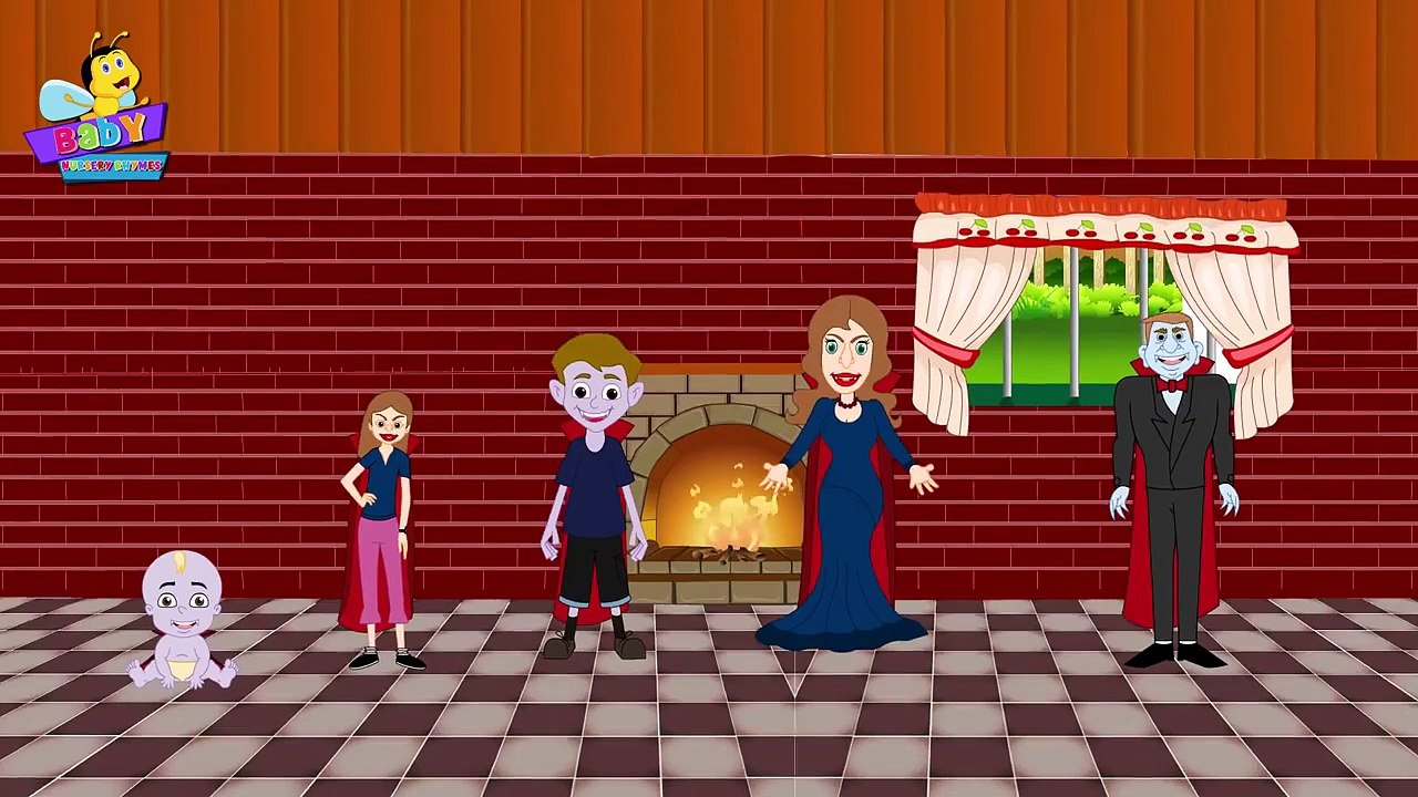 The Finger Family (Vampire Family) | Finger Family Nursery Rhymes for Children | Dracula