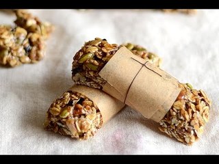 No Bake Granola Bars Recipe