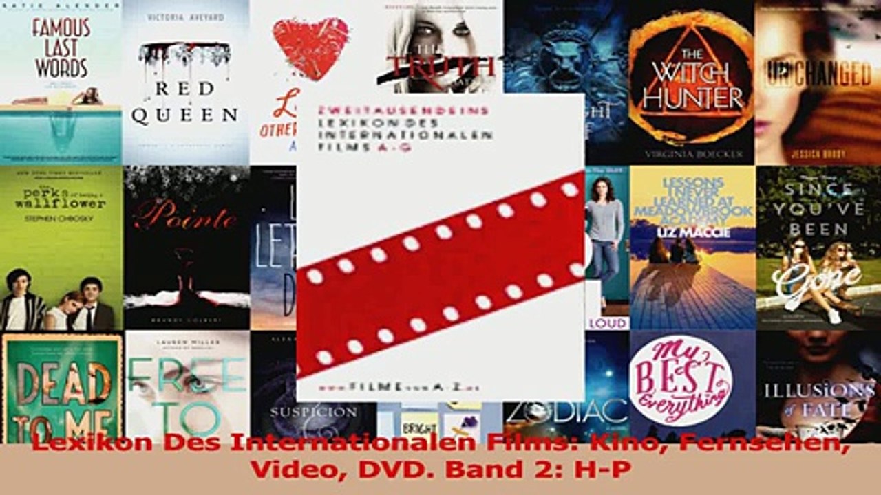 PDF Download  Lexikon Des Internationalen Films Kino Fernsehen Video DVD Band 2 HP PDF Full Ebook
