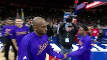 Kobe Bryant Gets Standing Ovation from Philadelphia Fans
