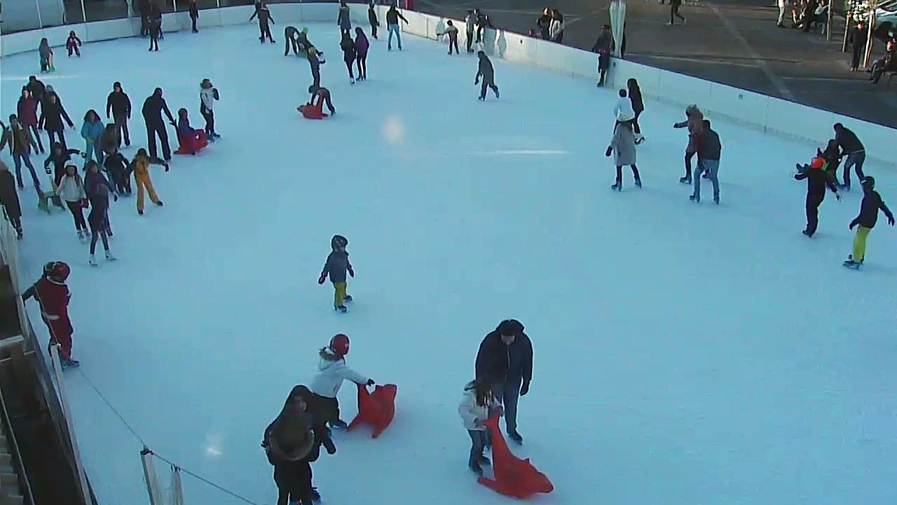La patinoire de Pont du Fossé le 26 / 12 /2015