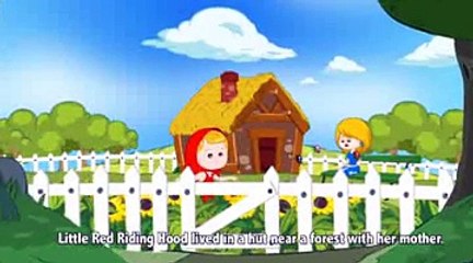 The Little Red Riding Hood Animated Cartoon Story