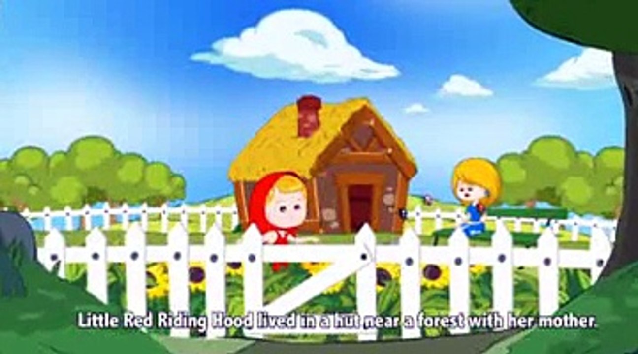 The Little Red Riding Hood Animated Cartoon Story