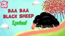 Baa Baa Black Sheep Nursery Rhyme with Lyrics | Popular English Nursery Rhyme with Lyrics