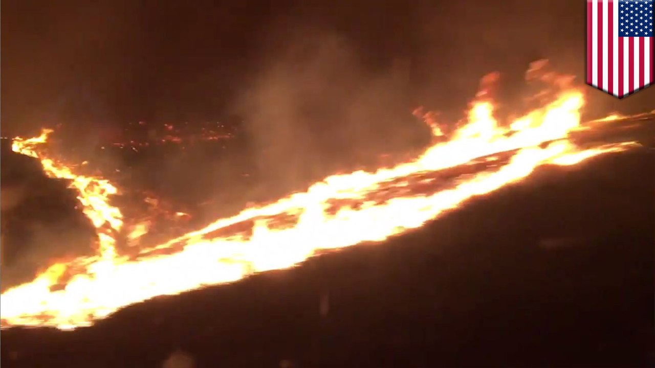 Vision of hell: Tourists drive through heart of raging California wildfire