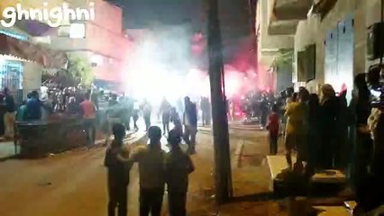 la nuit d'achoura à Rabat : Fire at night 1