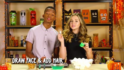 Halloween Hacks | Creating Monster Marshmallows w/ Brec & Coy |