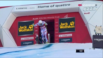 Adrien Théaux run Ski Descente Santa Caterina 2015