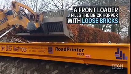 How to make brick walkway.