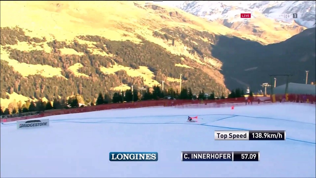 Christof Innerhofer run Ski Descente Santa Caterina 2015