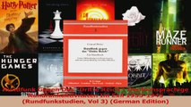 Read  Rundfunk Gegen Das Dritte Reich Deutschsprachige Rundfunkaktivitaten Im Exil 19331945 PDF Free