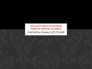 AVG Antivirus customer service phone number 1-877-775-2869