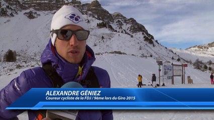 D!CI TV : Le coureur de la FDJ Alexandre Geniez s'oxygène à Vars