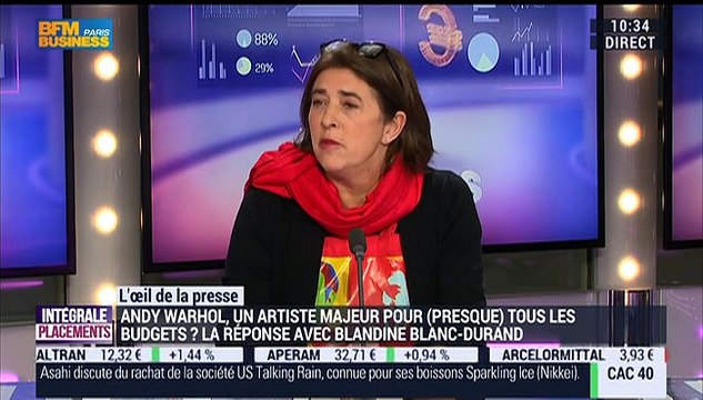 L'œil de la presse: Les œuvres d'Andy Warhol sont-elles de bons placements ? - 29/12