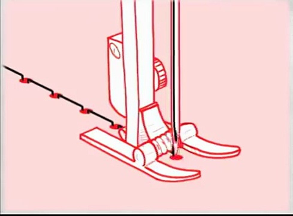 How sawing machine is working