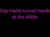 Gigi Hadid turned heads  at the AMAs