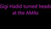 Gigi Hadid turned heads  at the AMAs