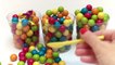 Rainbow Gumball Surprise Toys Gumball Machine Peppa Pig Toys Masha and The Bear Toys