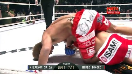 Kizatmon Saiga vs. Hideo Tokoro Rizin FF Day 1
