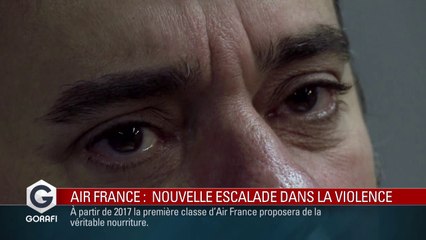 Air France : Nouvelle escalade dans la violence - L'année 2015, par le Gorafi - CANAL+