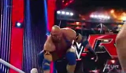 Ryback vs Big Show Raw, December 28, 2015