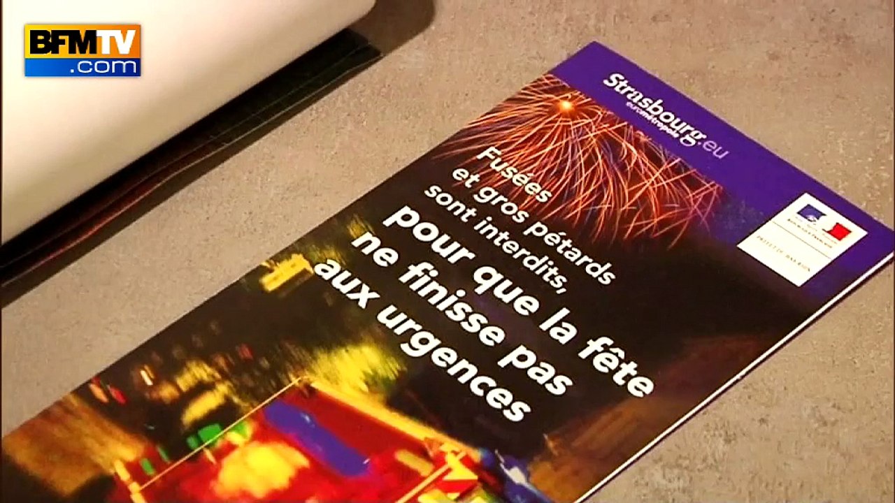 En Alsace, les pétards et les feux d'artifice interdits le soir de la Saint-Sylvestre