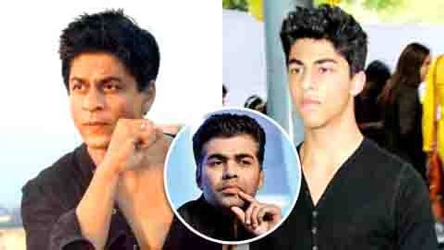 Shahrukh Khan's Son Aryan To Be Launched By Karan Johar