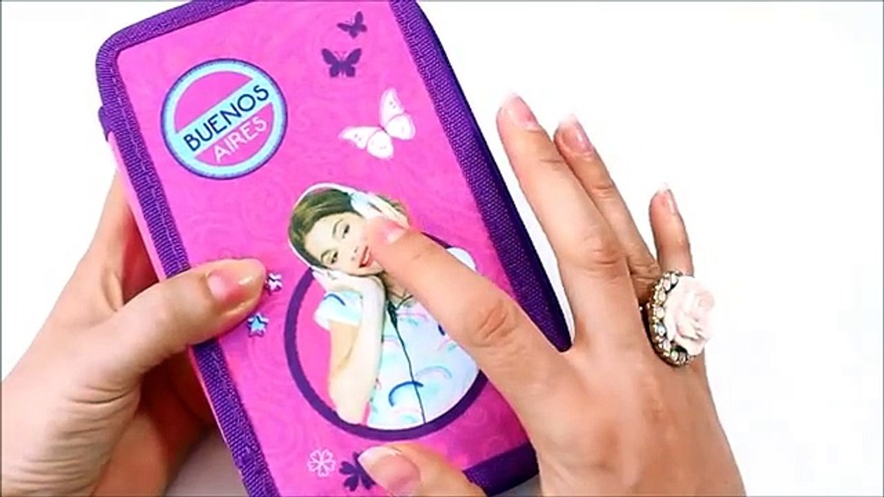 Federmappe Disney Violetta - Federmappen im Test   Gewinnspiel auf Kinderkanal