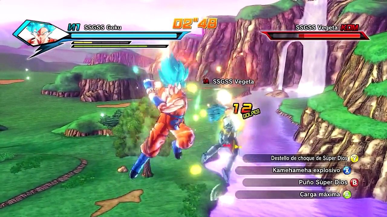Dragon Ball Xenoverse : GOKU Y VEGETA SSGSS - SUPER SAIYAJIN BLUE - ¿Que Nombre Preferis?