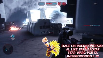 STAR WARS BATTLEFRONT : EL PALIZON EN DROP ZONE , EL EQUIPO PERFECTO MUHAHAHA (BETA)
