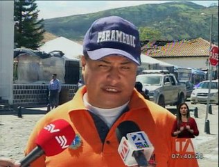 Aún se desconocen las causas del incendio de la iglesia de Tumbaco