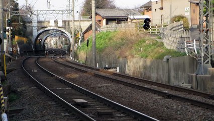 近鉄4色8両編成の"ブツ8" 12200系+15200系+15400系 名古屋線 霞ヶ浦～阿倉川 通過