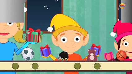 Here Comes Mister Santa | Christmas Rhymes For Kids | Christmas song