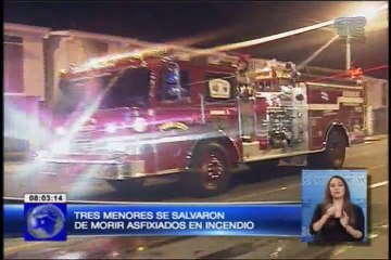 Una valiente acción los salvó de la muerte a tres menores