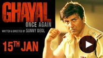 Ghayal once again songs - Diwana Hua - Arijit Singh - Sunny Deol , Soha Ali Khan Latest 2016