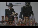 Parma - Sequestrati 16 milioni di fuochi d'artificio (29.12.15)