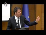 Roma - Conferenza stampa di fine anno del Presidente del Consiglio, Matteo Renzi (29.12.15)