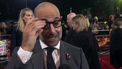 The Hunger Games Mockingjay Part 2 UK Premiere Interview - Stanley Tucci