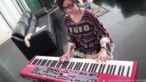 Skyrim Piano / Synths Main Theme Cover by Alodia