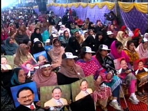Part_1 Quaid-e-Tehreek Altaf Hussain Address at Nawabshah,Tando Allahyar,Tando Jam