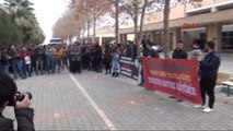 Şanlıurfa Harran Üniversitesi'nde Uludere Protestosu
