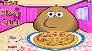 Permainan-Games Masak Masakan Anak Anak Perempuan - Pou Koki Pizza