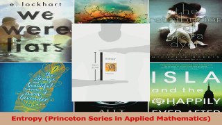 Download  Entropy Princeton Series in Applied Mathematics Ebook Free