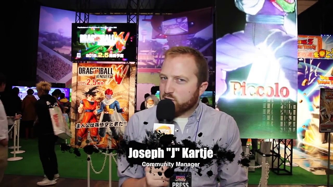 Dragon Ball XENOVERSE Interview - Jump Festa 2015